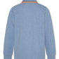 A076 HEATHER BLUE POLO SHIRT