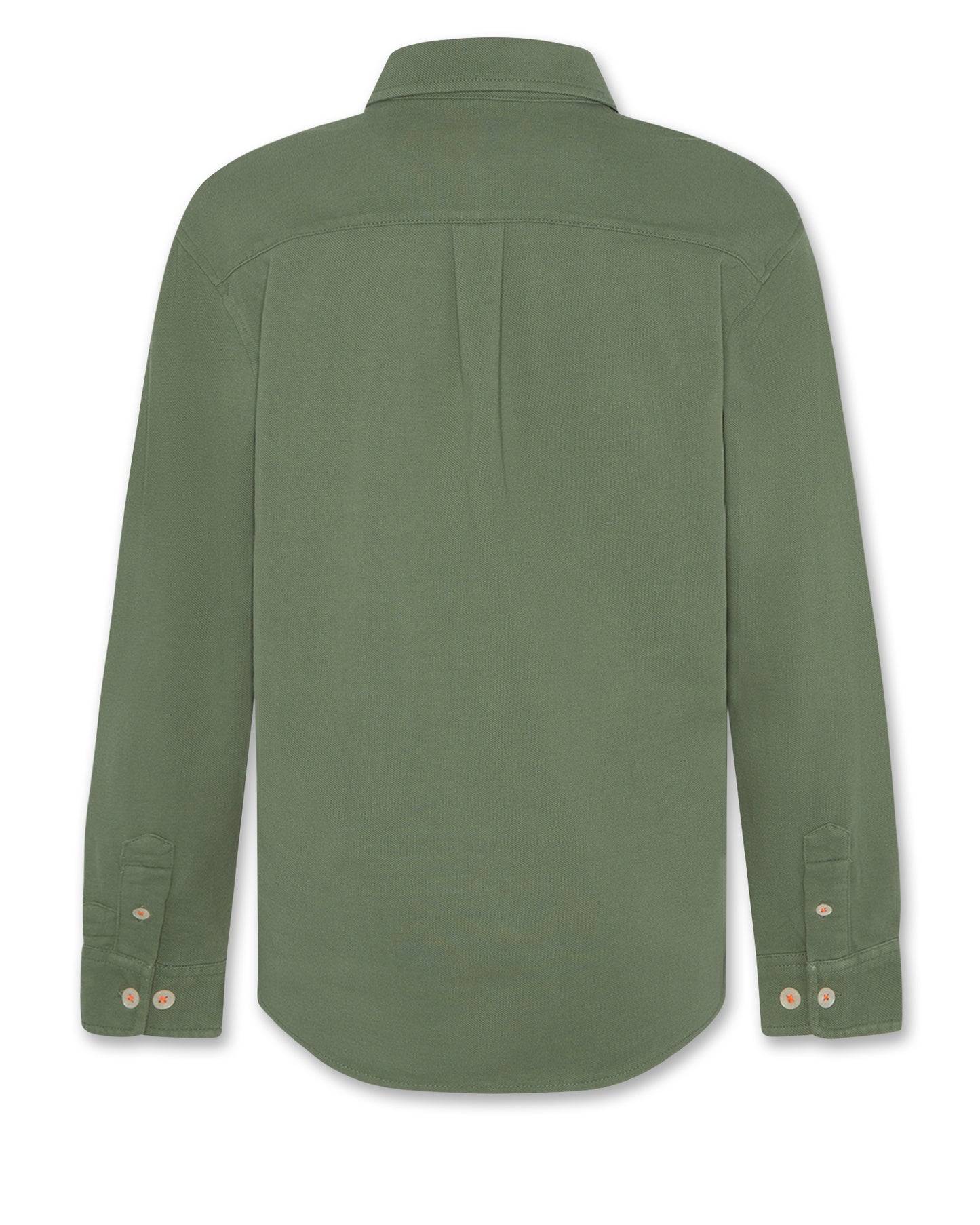 A076 HUNTER GREEN PIQUE COLLAR SHIRT