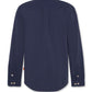 A076 NAVY PIQUE COLLAR SHIRT