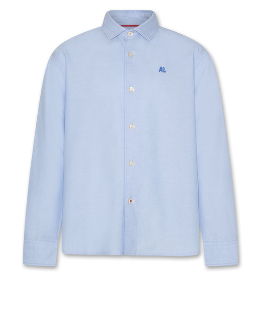 A076 LIGHT BLUE COLLAR SHIRT