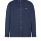 A076 NAVY COLLAR SHIRT