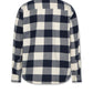 A076 NAVY PLAID COLLAR SHIRT