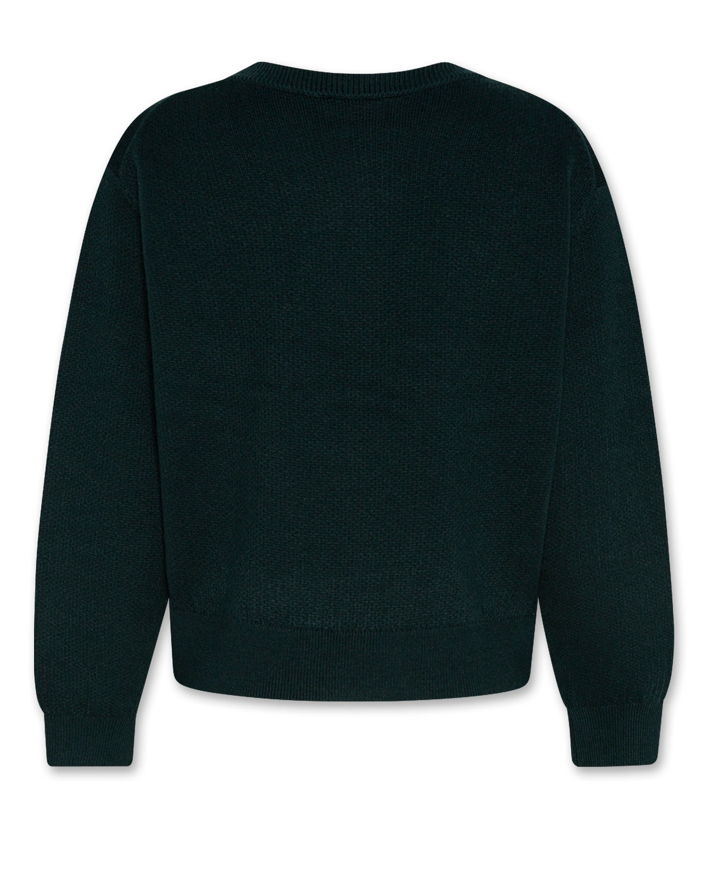 AO76 HUNTER GREEN KNIT SWEATER