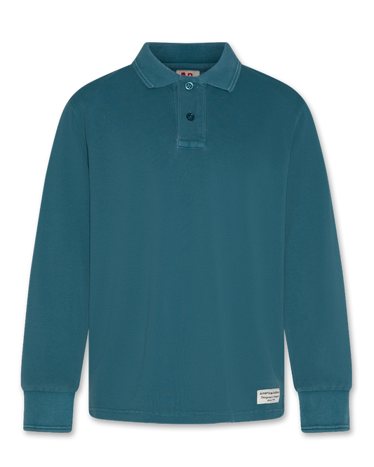 AO76 TEAL POLO SHIRT
