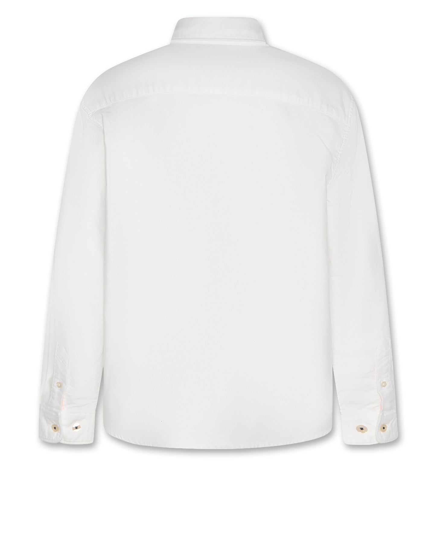 AO76 WHITE BUTTON DOWN SHIRT