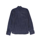 VALENTINA MID BLUE DENIM TIE NECK BLOUSE