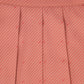 BACE COLLECTION MAUVE STRIPED LOGO SKIRT