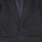 BACE COLLECTION GREY STRIPED POCKET BLAZER
