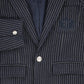 LE BOURDON NAVY TEXTURED BLAZER