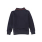 LE BOURDON NAVY BEE EMBROIDERED SWEATSHIRT