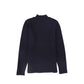 LE BOURDON NAVY FITTED TURTLENECK