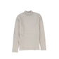 LE BOURDON OATMEAL FITTED TURTLENECK