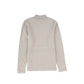 LE BOURDON OATMEAL FITTED TURTLENECK