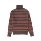 VALENTINA BROWN FAIR ISLE TURTLENECK