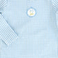 BEBE JOLEE BLUE GINGHAM FRAME FOOTIE