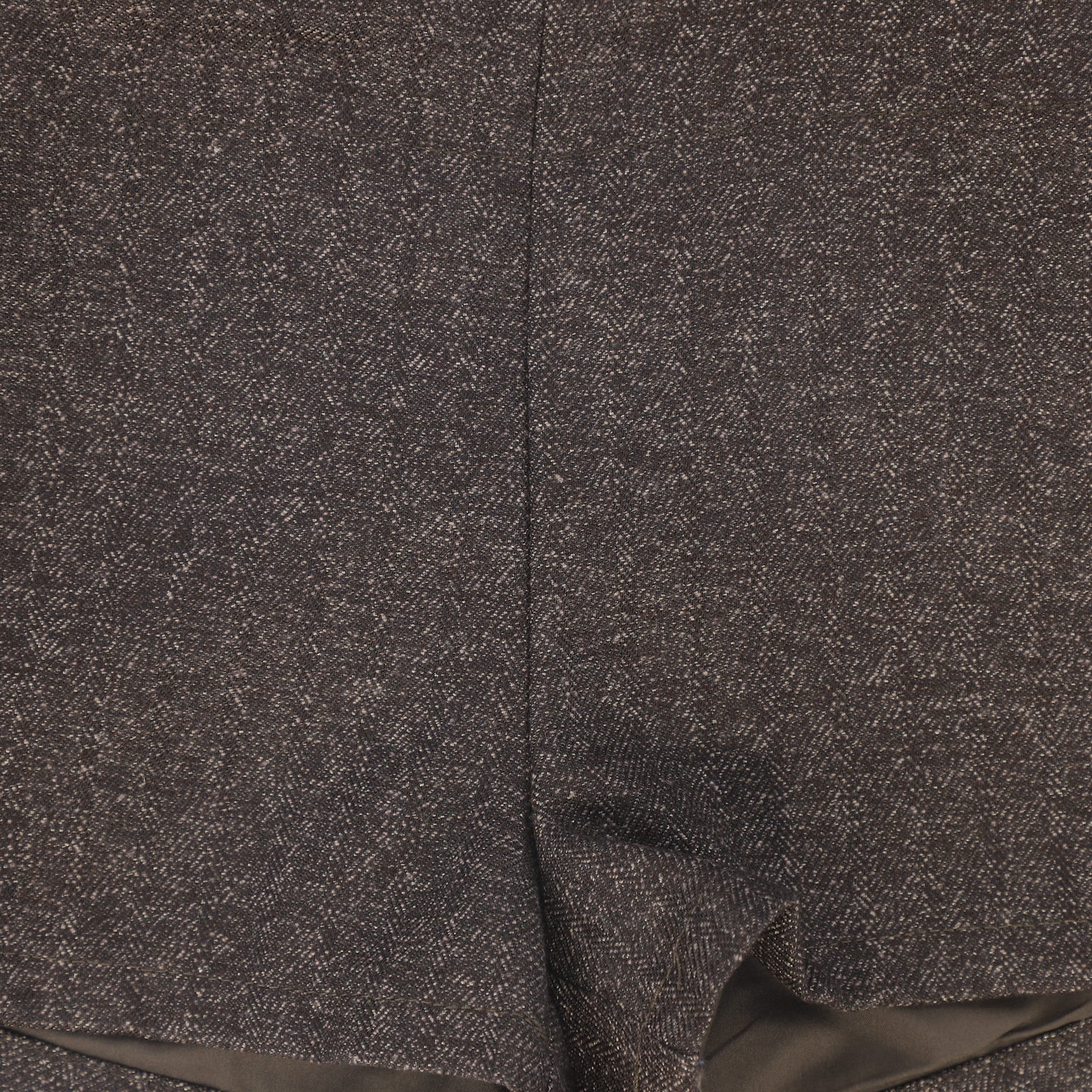 LE BOURDON BROWN TEXTURED OVERALLS