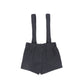 LE BOURDON NAVY TEXTURED OVERALLS