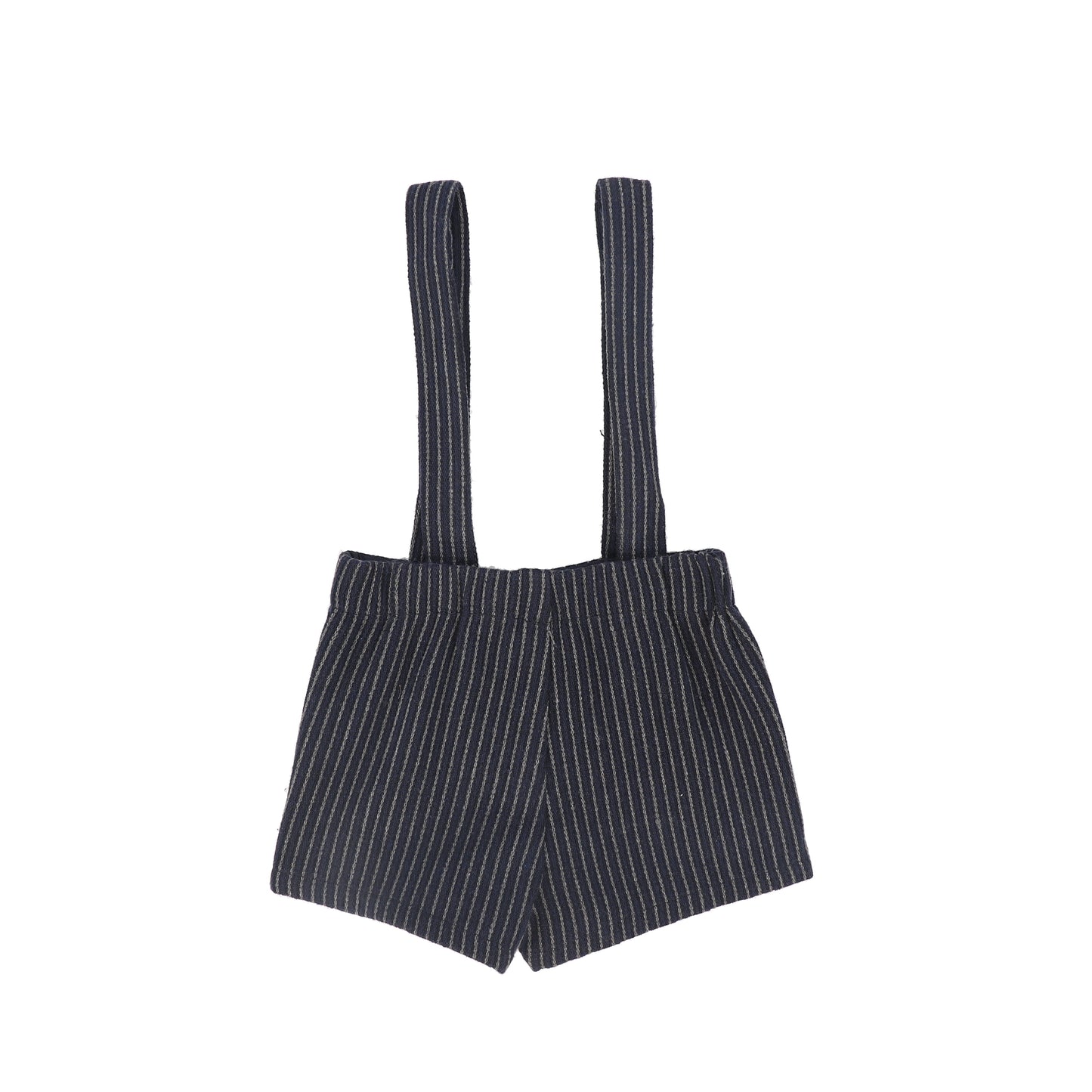 LE BOURDON NAVY TEXTURED OVERALLS