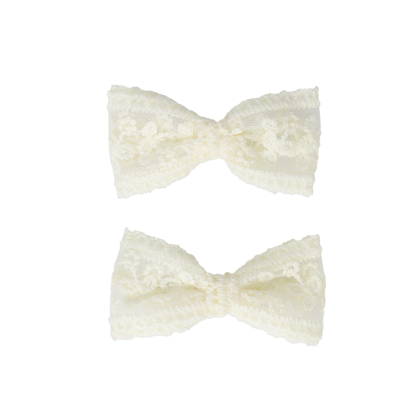 LA ENFANT CREAM LACE BOWS [FINAL SALE]