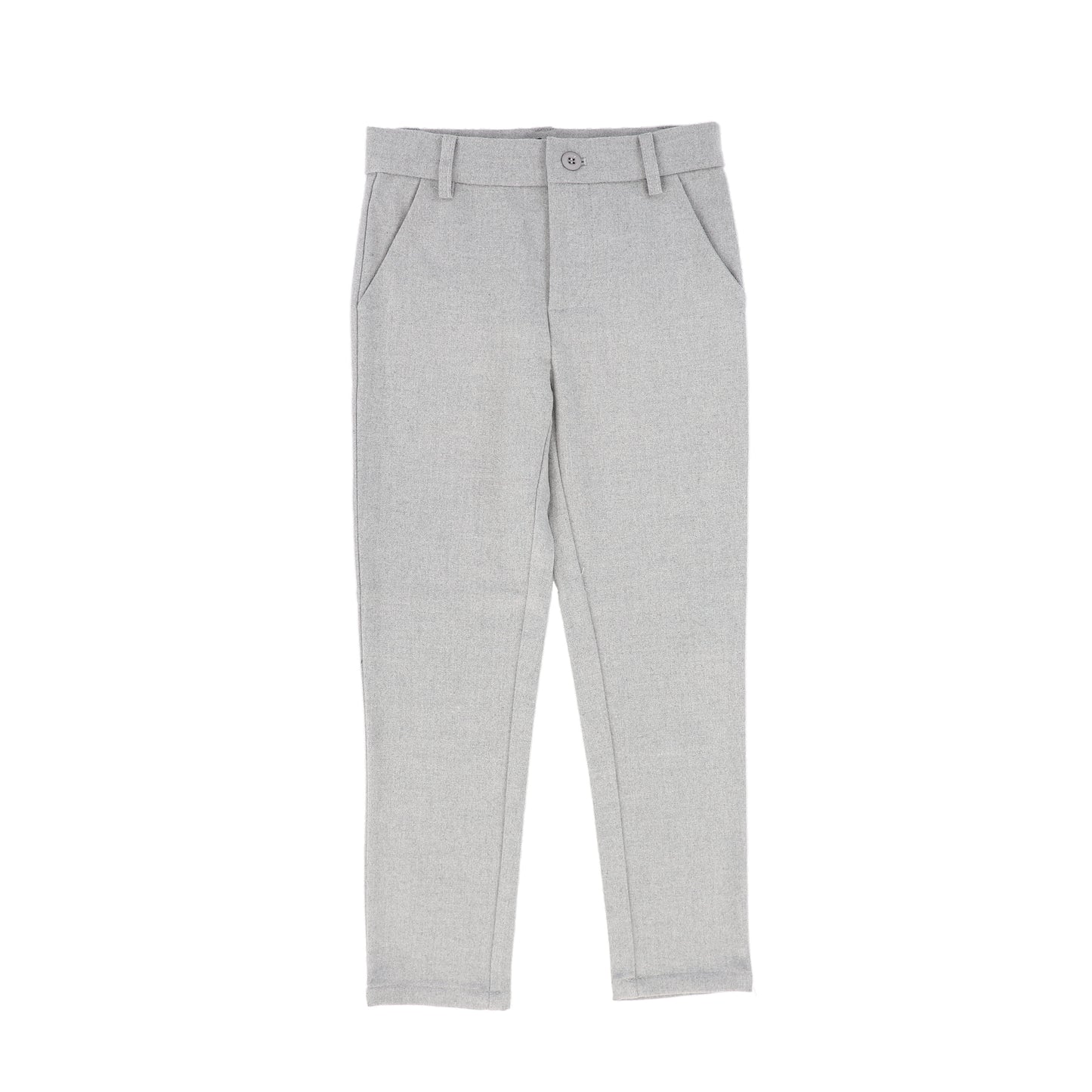 BAMBOO LIGHT GREY FITTED PANTS