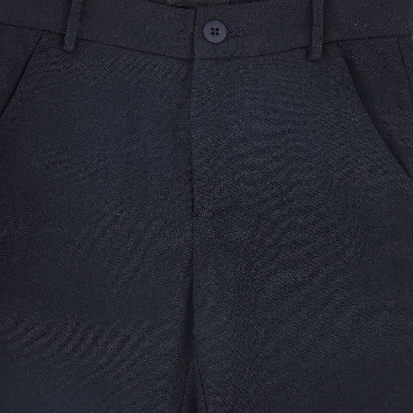 BAMBOO NAVY FITTED PANTS