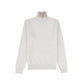 BAMBOO LIGHT GREY RUFFLE NECK SWEATER