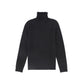 VALENTINA BLACK ROLL OVER TURTLENECK