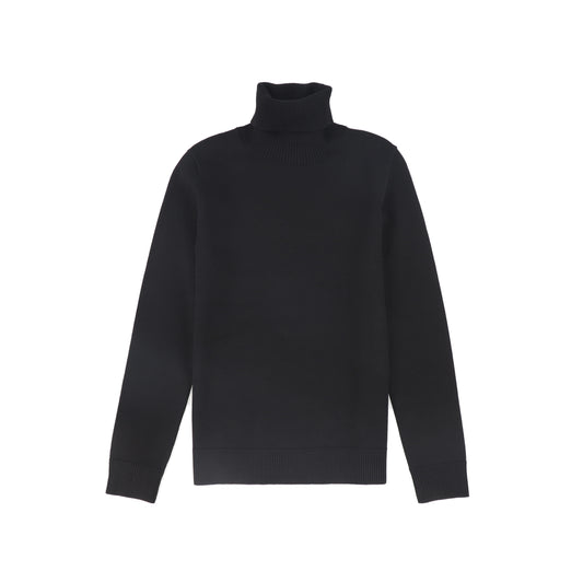 VALENTINA BLACK ROLL OVER TURTLENECK
