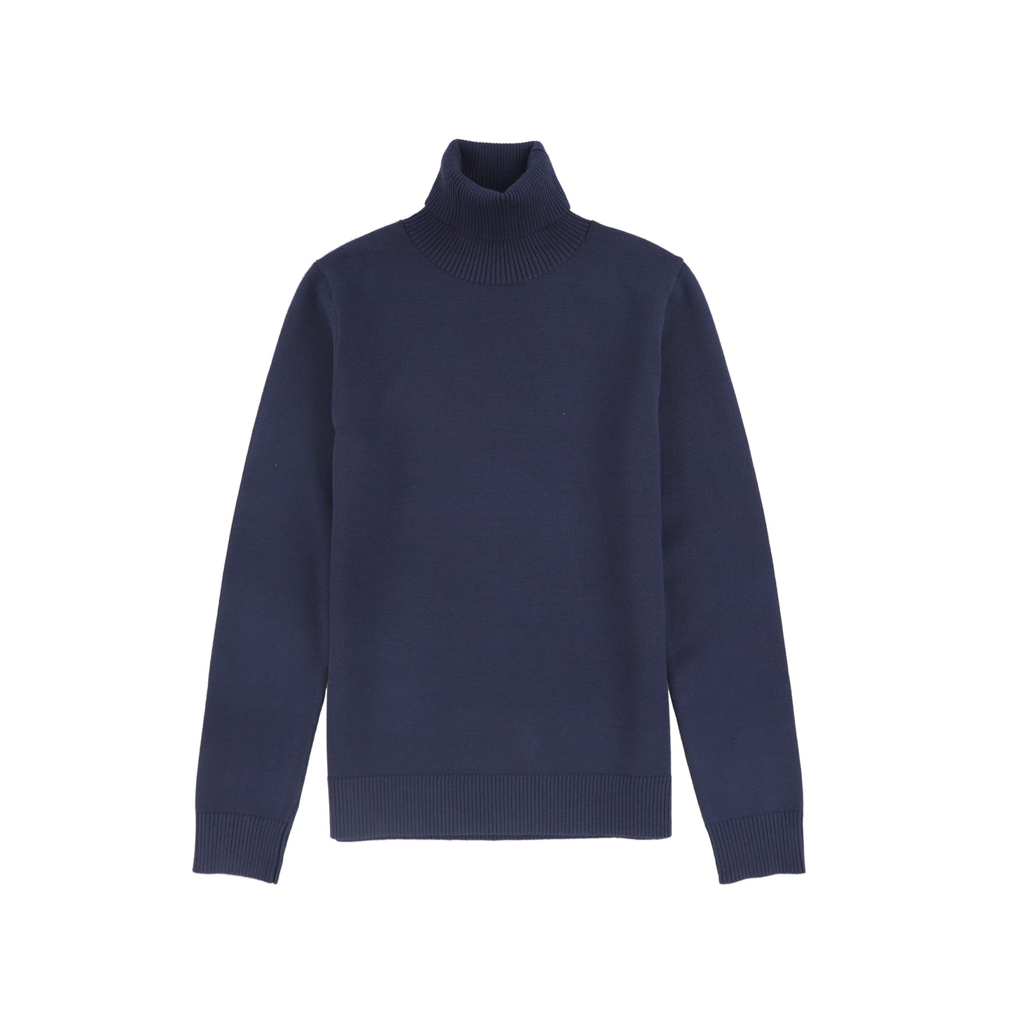 VALENTINA NAVY ROLL OVER TURTLENECK