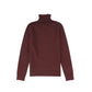 VALENTINA BURGUNDY ROLL OVER TURTLENECK