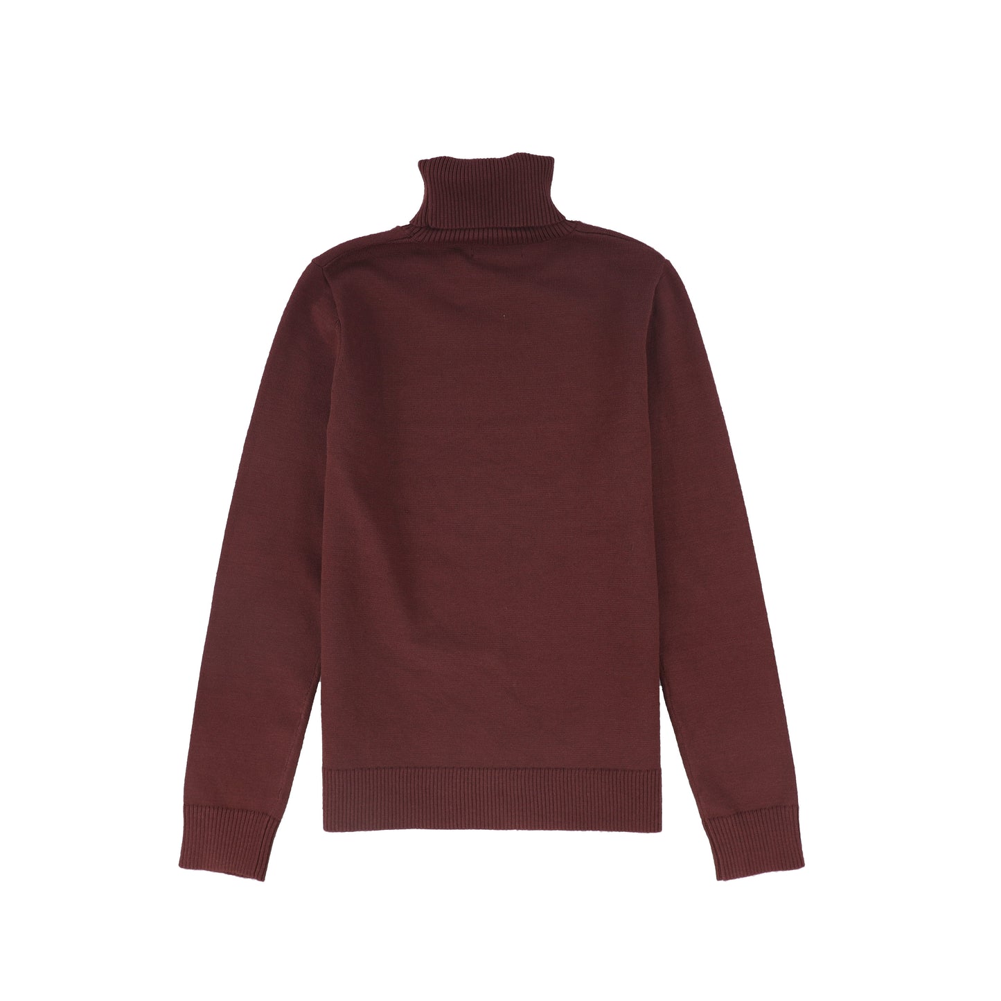 VALENTINA BURGUNDY ROLL OVER TURTLENECK