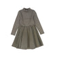 BACE COLLECTION OLIVE MOCKNECK CARGO DRESS