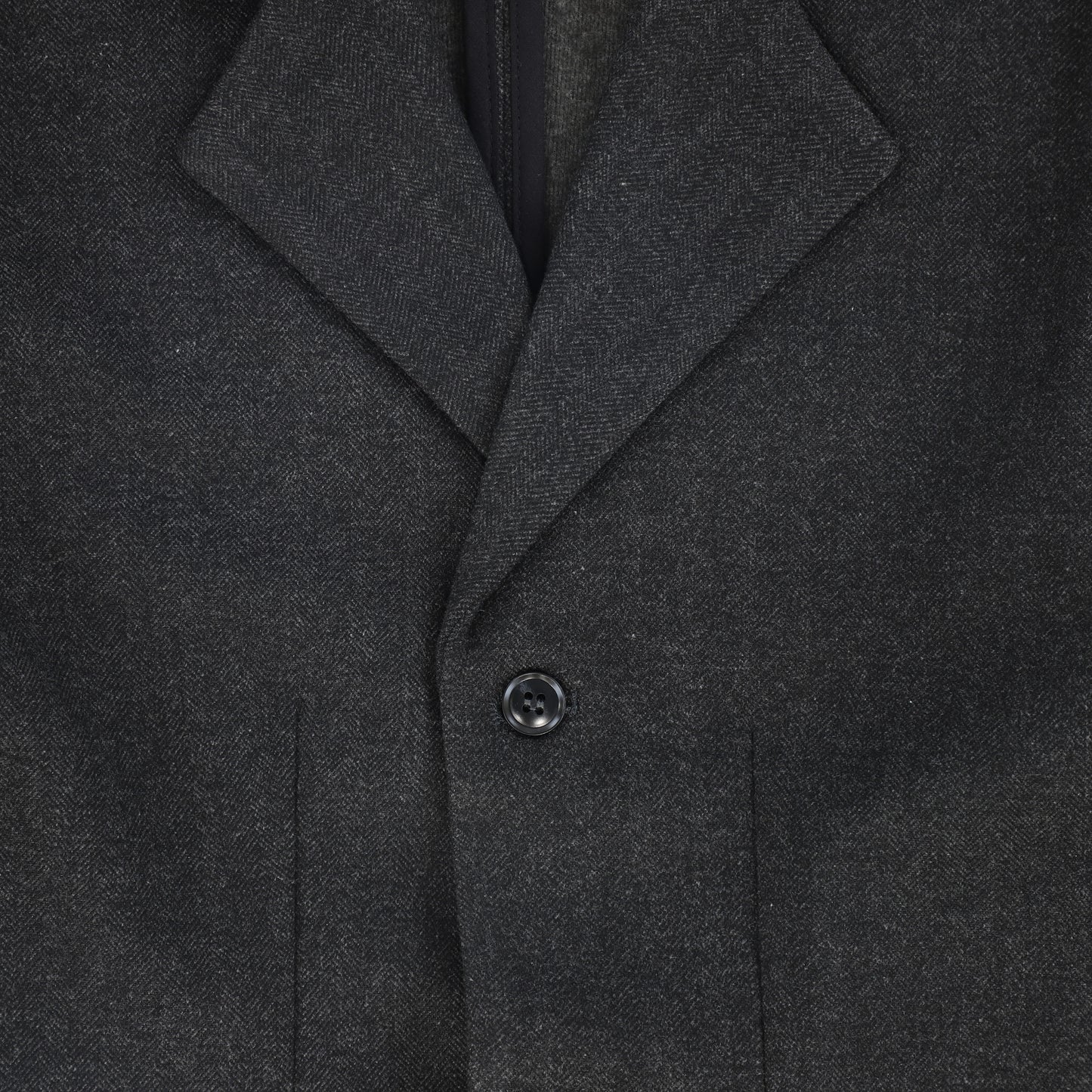 HARPER JAMES CHARCOAL HERRINGBONE STRETCH BLAZER