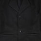 HARPER JAMES BLACK HERRINGBONE STRETCH BLAZER
