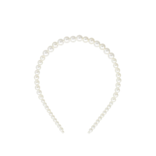 FRANCESCA GUILIANO IVORY PEARL HEADBAND [FINAL SALE]