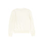 BAMBOO IVORY KNIT CREST SWEATER