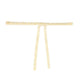 FRANCESCA GUILIANO CREAM SCATTERED PEARL RIBBON BAND