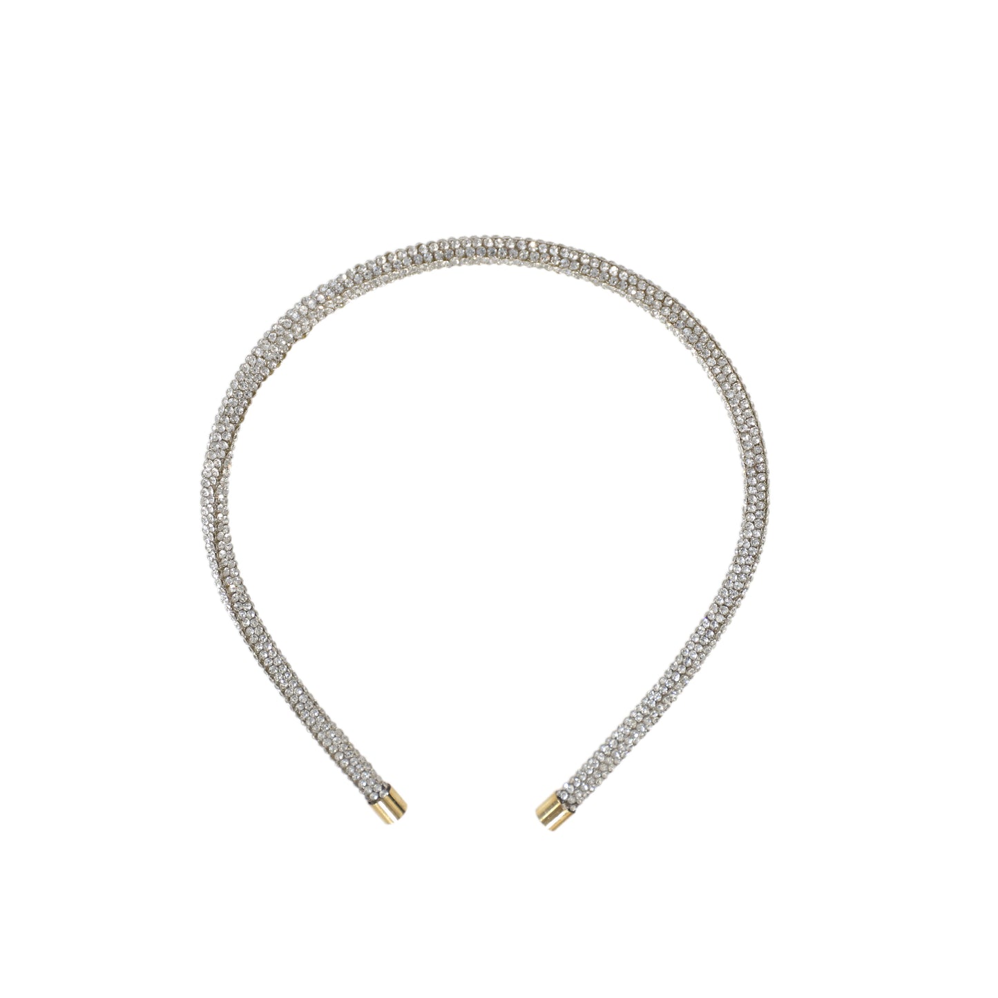 FRANCESCA GUILIANO SILVER RHINESTONE HEADBAND [FINAL SALE]