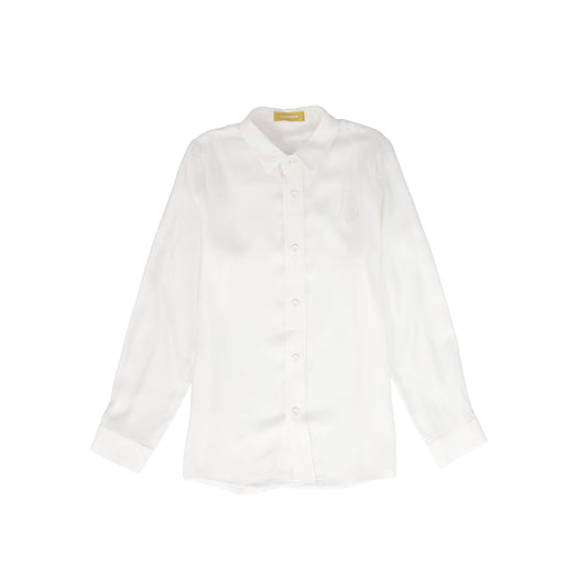 LE BOURDON WHITE COLLAR BLOUSE