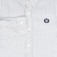 LE BOURDON GREY/WHITE COLLAR BLOUSE