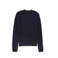 BAMBOO NAVY CABLE KNIT BUTTONED CARDIGAN