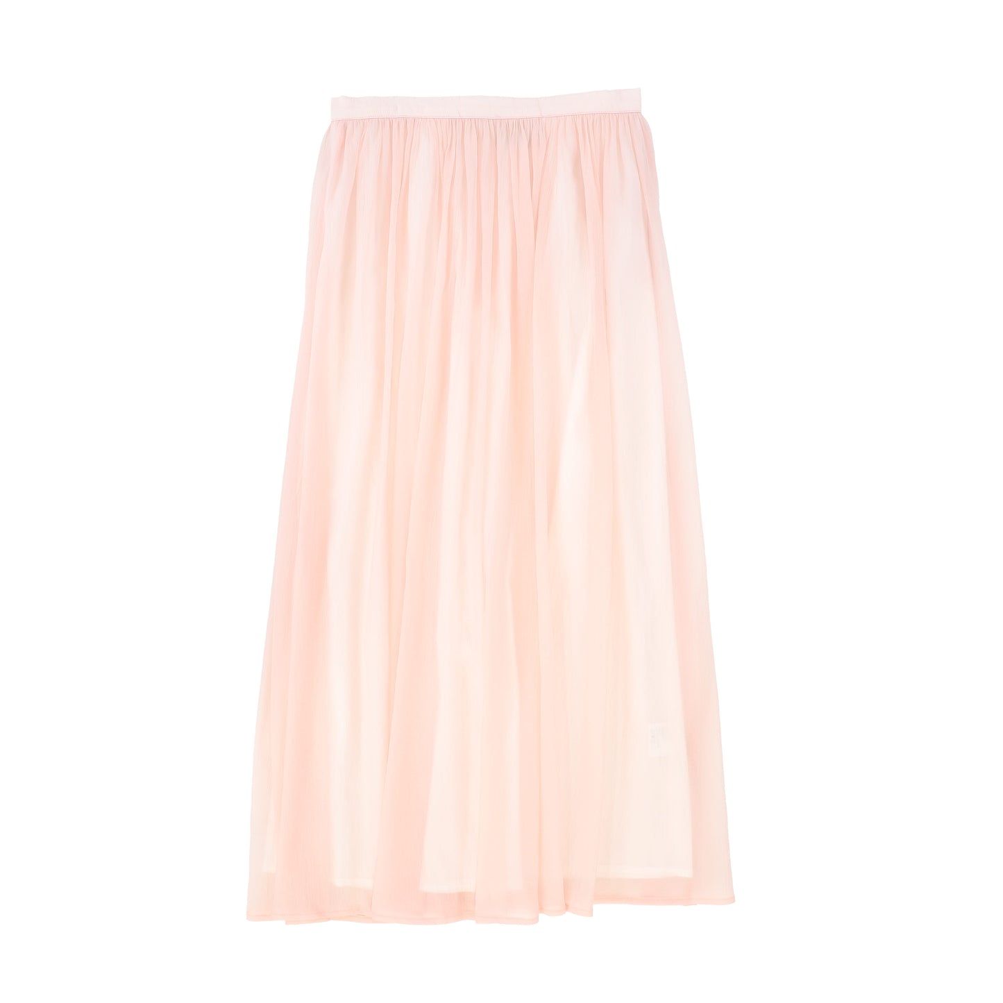 VALENTINA PINK GAUZE FLAIR SKIRT