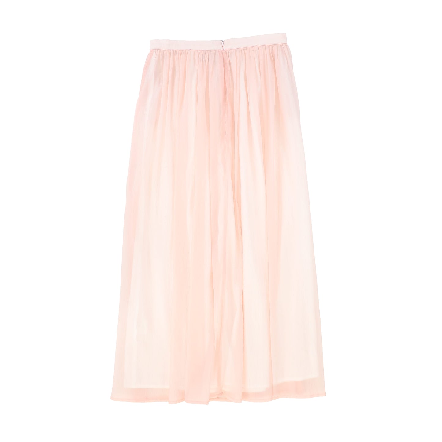 VALENTINA PINK GAUZE FLAIR SKIRT