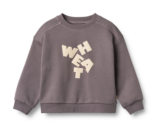 WHEAT GREY LOGO SWEATSHIRT
