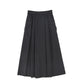 VALENTINA BLACK PLEATED CARGO SKIRT