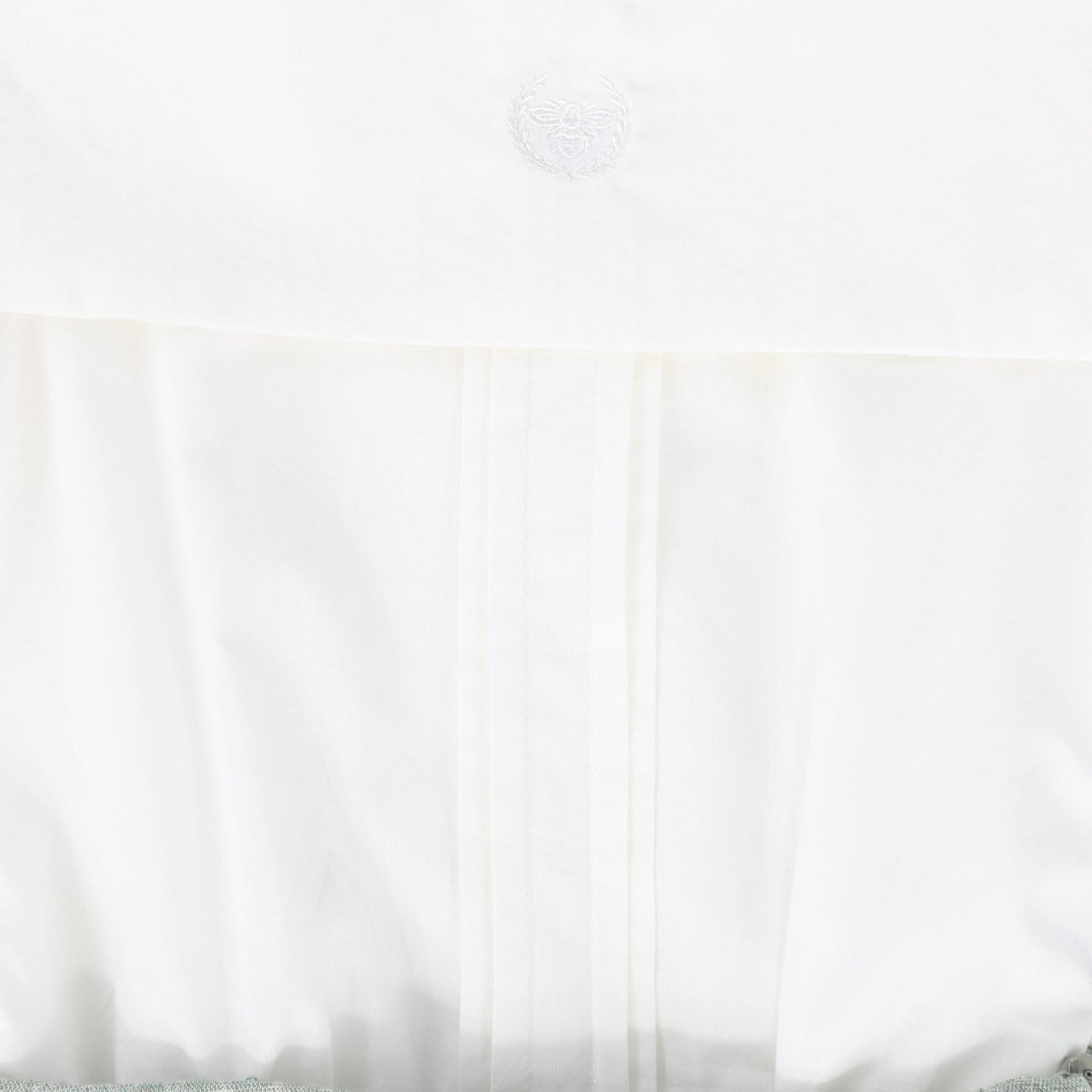 LE BOURDON GREEN TEXTURED PIPED TRIM SHORTS SET