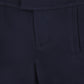 LE BOURDON NAVY PONTE SHORTS