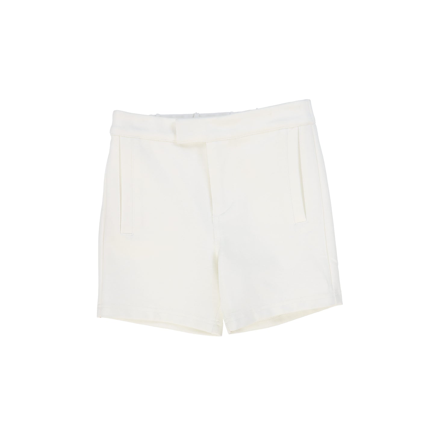LE BOURDON IVORY PONTE SHORTS