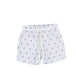 LE BOURDON BLUE ANCHOR PRINT SEERSUCKER SHORTS