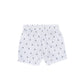 LE BOURDON BLUE ANCHOR PRINT SEERSUCKER SHORTS